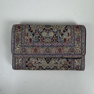 Fairy Grunge Boho Vintage Tapestry Persian Turkish Oriental Rectangular Wallet
